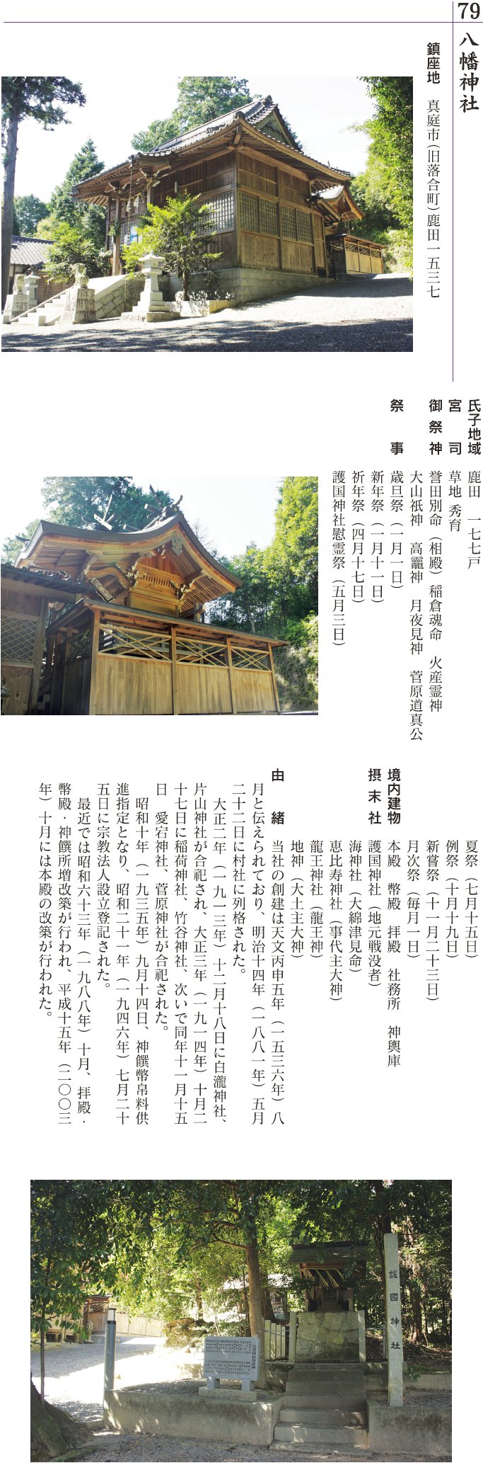 79 鹿田八幡神社